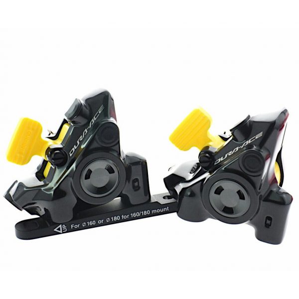 Cụm phanh/heo phanh dầu xe đạp hiệu Shimano DURA ACE Hydraulic Disc Brake BR-R9270-F/R - Ảnh 1