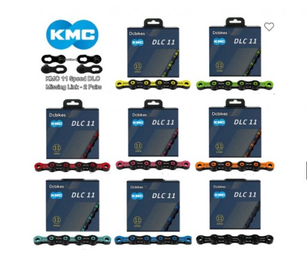 Sên/xích xe đạp cao cấp hiệu KMC DLC 11speed, hàng chính hãng KMC - Ảnh 1