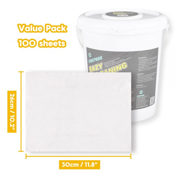 Khăn lau vệ sinh xe đạp Chepark Eazy Cleaning Wipes BIC-660 - Ảnh 3