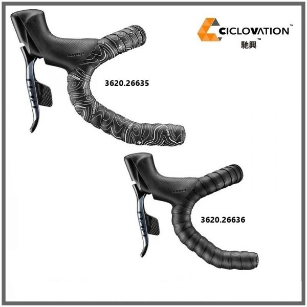 Dây quấn ghidong xe đạp hiệu Ciclovation Leather Touch - Minimalism TOPO - Ảnh 1