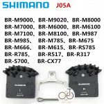 Má thắng đĩa Shimano Disc Brake Pad J05A-RF - Ảnh 3