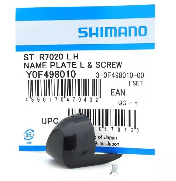 Mặt nạ tay lắc Shimano Name Plate R/L Fixing Screw ST-7020 - Ảnh 6
