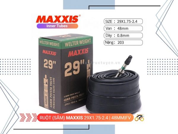 Ruột/Săm xe đạp MTB hiệu Maxxis 29x1.75-2.4 (44/61) - Ảnh 4