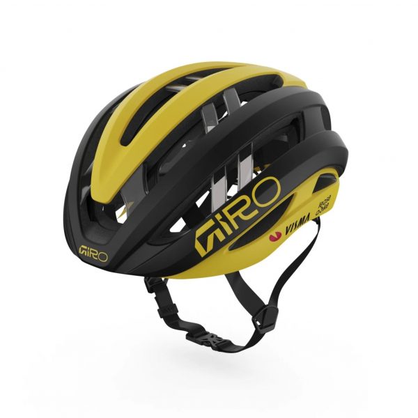 Nón bảo hiểm xe đạp, hiệu Giro Aries Spherical AF, màu TEAM Visma - Ảnh 1