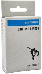 Nút bấm Di2 nhanh trên ghi đông road / TT, hiệu Shimano Shifting Switch SW-RS801-T 260mm