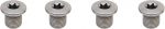 Bộ ốc giò dĩa xe đạp Shimano FC-M780 M8x8.5 mm Y1MM98100 Chainring Screw Set 4 Units for 105 - Ảnh 4