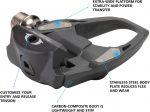 Bộ bàn đạp Shimano R7000 - Pedal 105 PD-R7000 (hàng chĩnh hãng) - Ảnh 7