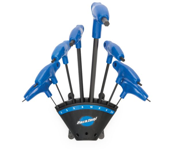 (Tool PH-1.2) Bộ dụng cụ lục giác có tay cầm chữ T chuyên sửa chữa xe đạp hiệu Parktool P-HANDLE HEX WRENCH SET - Ảnh 3