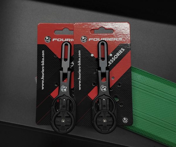 Fouriers HA-S028-011 Pát đồng hồ gắn ghi đông liền 2 lỗ ốc, loại ngắn - Ảnh 2