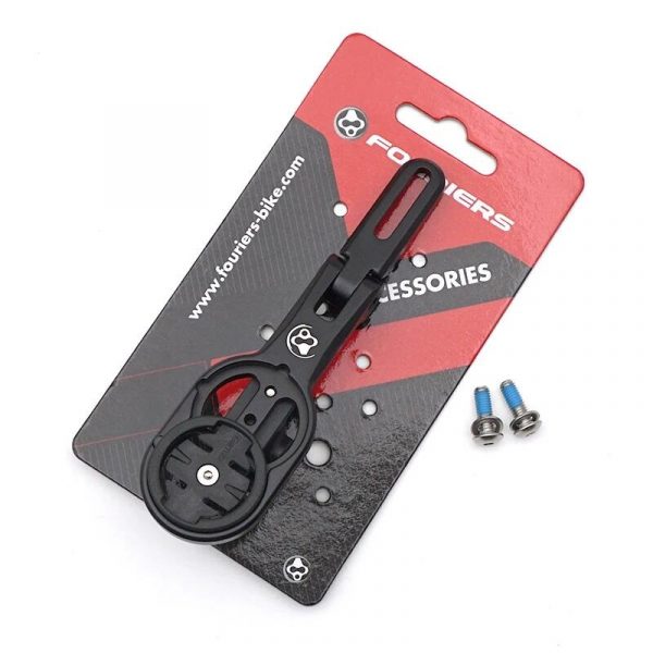 Fouriers HA-S028-011 Pát đồng hồ gắn ghi đông liền 2 lỗ ốc, loại ngắn - Ảnh 1