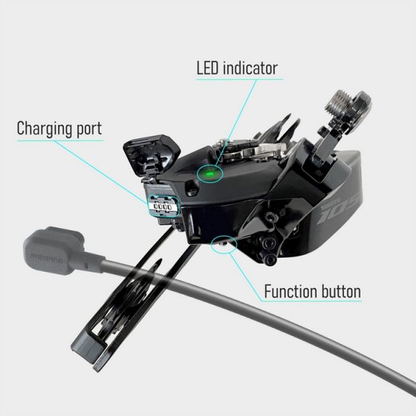 Cùi đề sau Shimano 105 Di2 12s RD-7150 - Ảnh 3