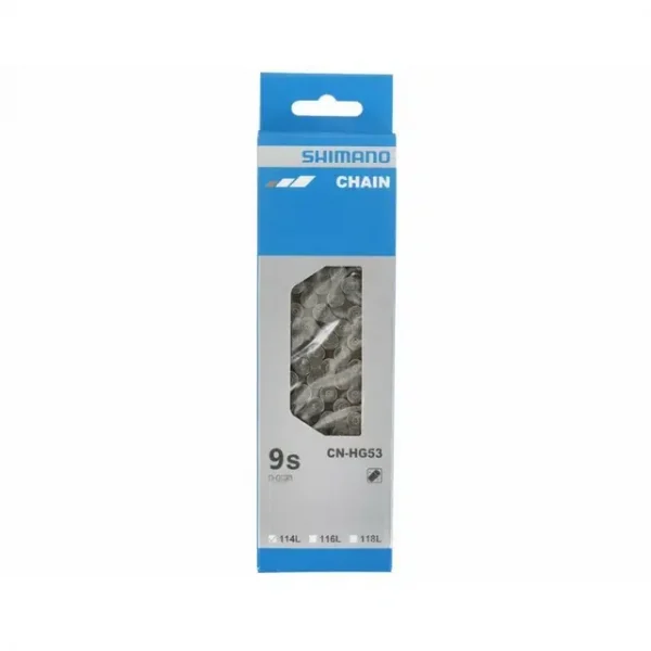 Sên Shimano CN-HG53-9s Chain, 9s 116L - Ảnh 1