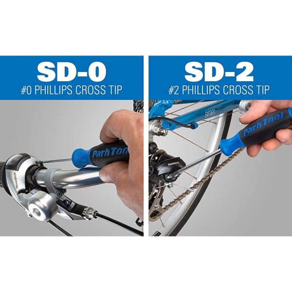 (Tool SD-SET) Parktool SD-SET Bộ 4 mũi tua vít 2 lớn 2 nhỏ - Ảnh 5