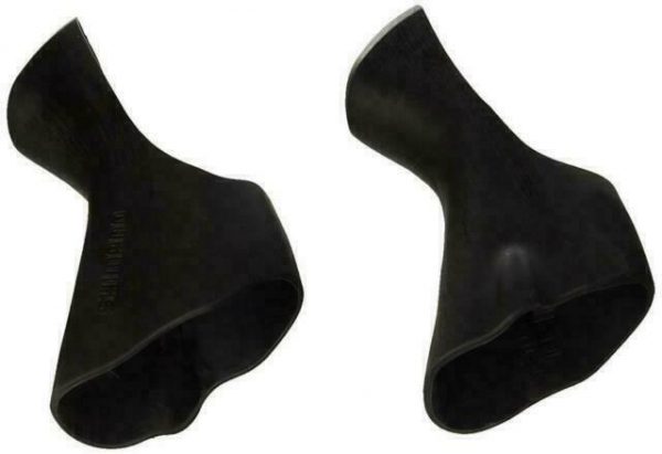 Bọc cao su tay lắc Shimano ST-4700/4703 ST-5800 ST-6800 Hood Bracket Covers, Black, hàng chính hãng - Ảnh 3