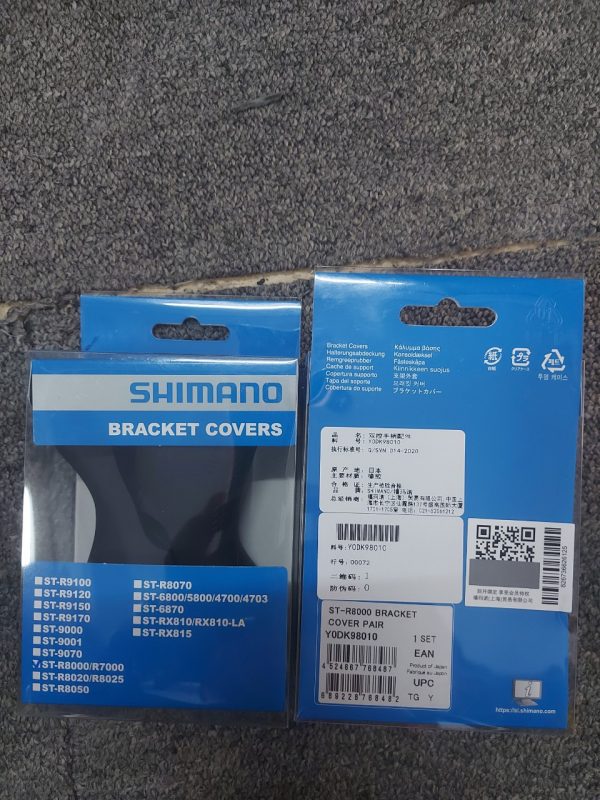 Bọc cao su tay lắc Shimano Ultegra ST-R8000/ST-R7000 Bracket Cover, Black, hàng chính hãng - Ảnh 6
