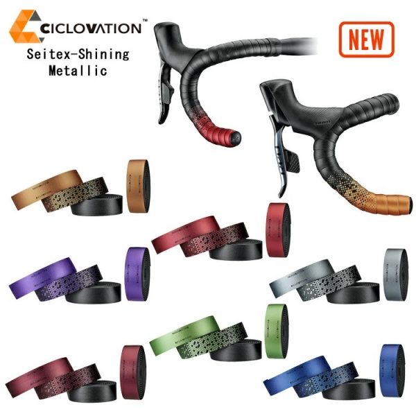 Dây quấn ghidong xe đạp hiệu Ciclovation Seitex - Shining Metallic Series - Ảnh 1