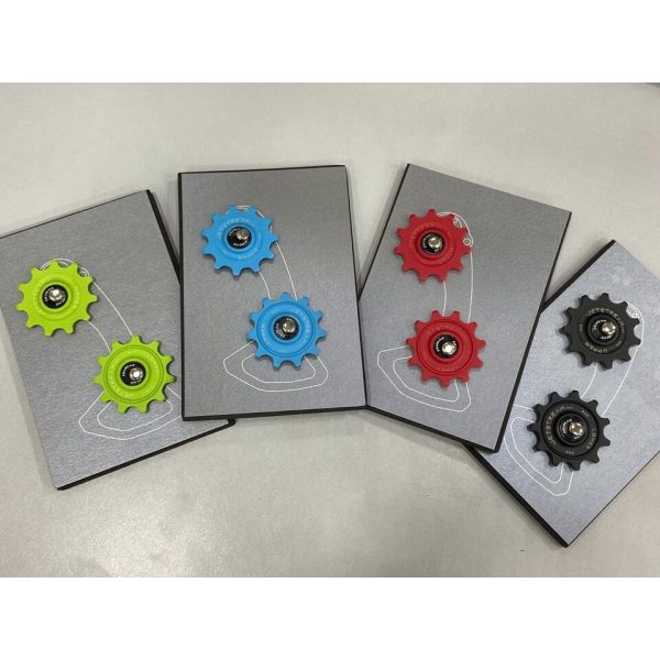 Bánh đề Pulley Tripeak 11/11T sử dụng cho Shimano R92 R81 R71 12s, bạc đạn Steel Bearing - Ảnh 1