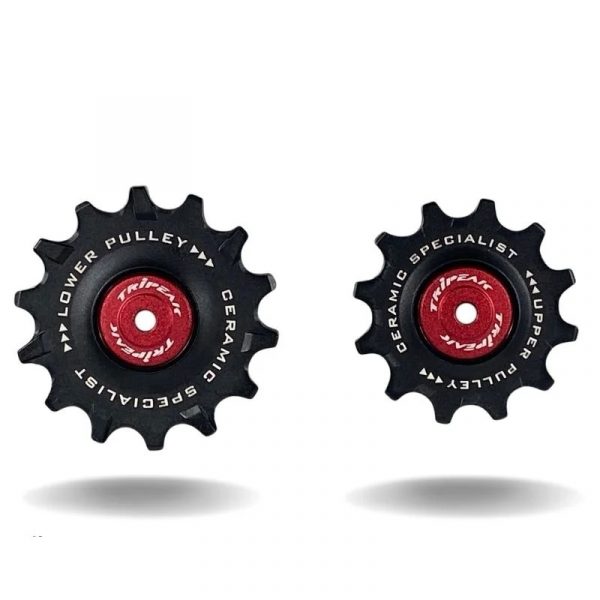 Bánh đề Pulley Tripeak 12/14T sử dụng cho Shimano R92/R81/R71 12s, bạc đạn Ceramic Bearing - Ảnh 1