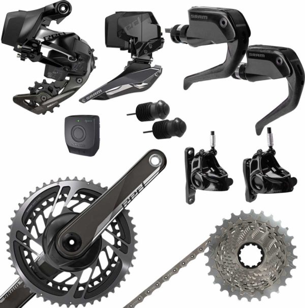 Bộ Chuyển Động Sram Red AXS 2x12 TT Groupset - Ảnh 1