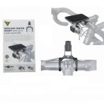 Pát gắn đồng hồ hoặc điện thoại trên tay lái xe đạp, hỗ trợ gắn đèn hoặc camera bên dưới, hiệu Topeak TC1028