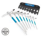 (Tool THH-1) Bộ lục giác chữ T cao cấp hiệu Parktool SLIDING T-HANDLE HEX WRENCH SET