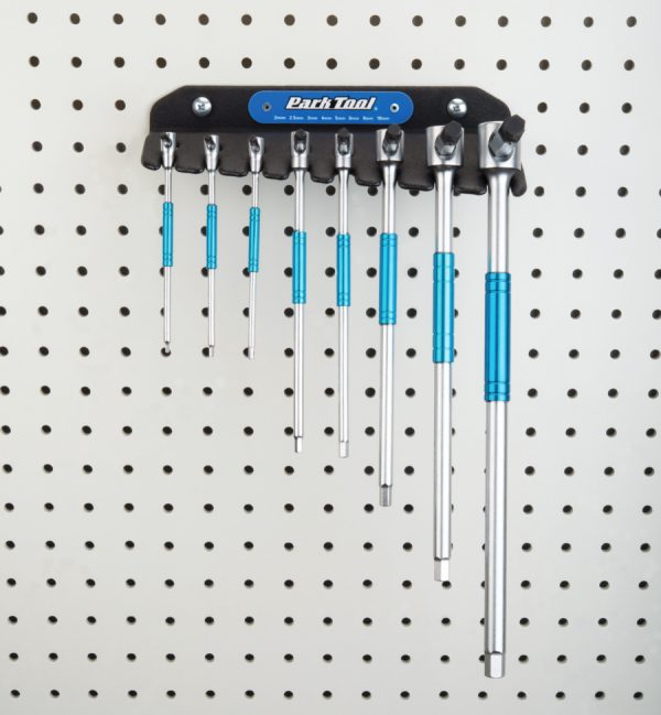 (Tool THH-1) Bộ lục giác chữ T cao cấp hiệu Parktool SLIDING T-HANDLE HEX WRENCH SET - Ảnh 2