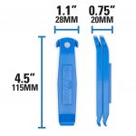 (Tool TL-4.2) Bộ dụng cụ nạy vỏ bánh xe đạp hiệu Parktool TIRE LEVER SET - Ảnh 4
