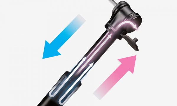Bơm mini cầm tay, Topeak TRTT-2B Roadie TT, 160psi, màu đen - Ảnh 2