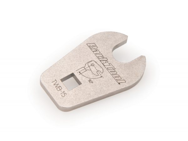 (Tool TWB-15) Parktool Dụng cụ hỗ trợ vặn lực khi gắn pedal, Pedal Wrench Crow Foot TWB-15 - Ảnh 1