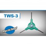 (Tool TWS-3) Dụng cụ 3 đầu tháo lục hoa T10/T25/T30 hiệu Parktool 3-WAY TORX® COMPATIBLE WRENCH — T10/T25/T30