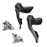 Tay lắc Trái / Phải Sram Red E1 axs kèm dây dầu, heo dầu sau 12speed