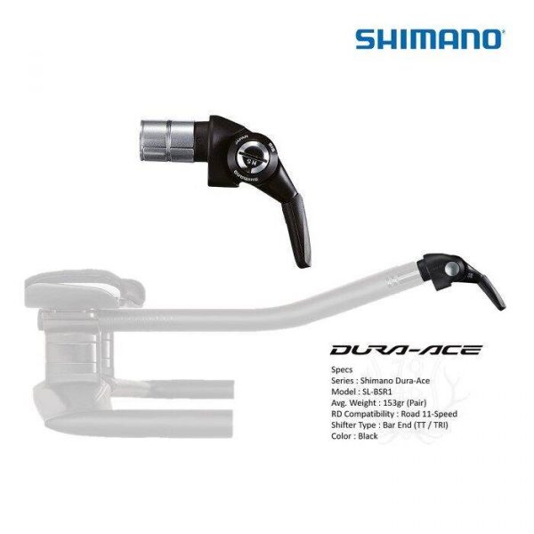 Tay sang số Shimano 2/3x11s SL-BSR1 cho xe TT - Ảnh 2