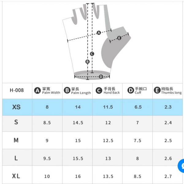 Găng tay đạp xe Baisky Half-Finger, màu Parallel White - Ảnh 5