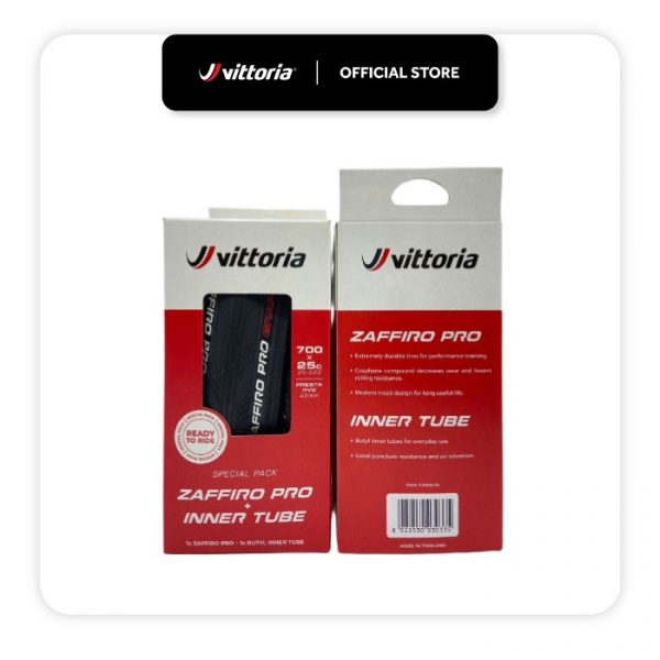 Vỏ xe đạp Vittoria Zaffiro kèm ruột - Ảnh 1
