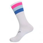 Vớ xe đạp Baisky Sport Socks, freesize, màu Parallel Pink - Ảnh 3