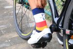 Vớ xe đạp Baisky Sport Socks, freesize, màu Dark Blue / Kom - Ảnh 5