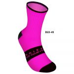 Vớ xe đạp Baisky Sport Socks, freesize, màu Letter Pink