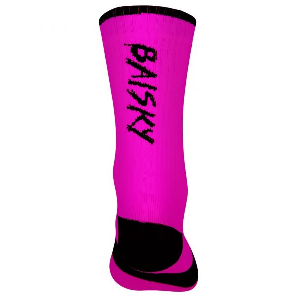 Vớ xe đạp Baisky Sport Socks, freesize, màu Letter Pink - Ảnh 2