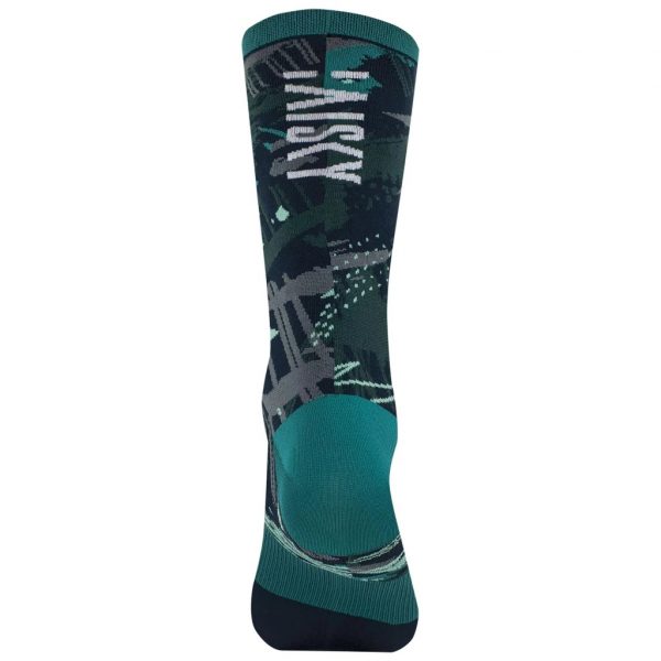 Vớ xe đạp Baisky Sport Socks, freesize, màu Disguise Green - Ảnh 2