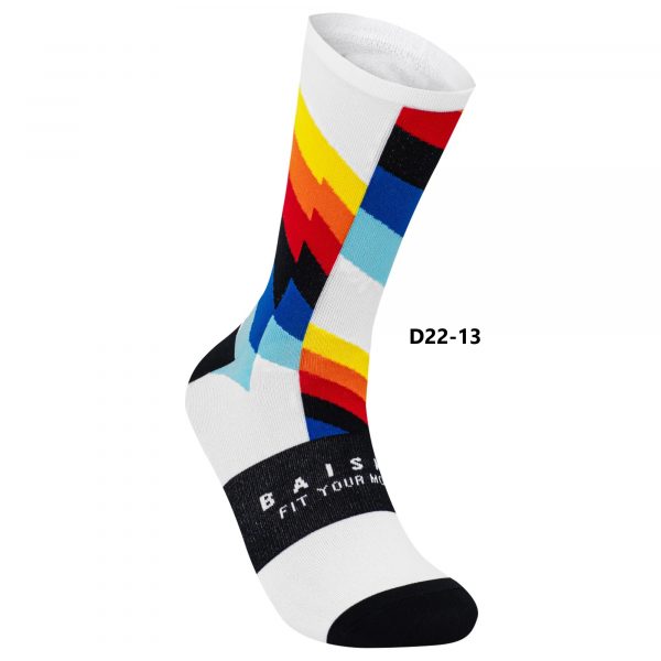 Vớ xe đạp Baisky Sport Socks, freesize, màu LET'S GO - Ảnh 1