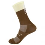Vớ xe đạp Baisky Sport Socks, freesize, màu Compared Dark Brown - Ảnh 3