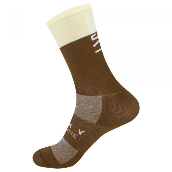 Vớ xe đạp Baisky Sport Socks, freesize, màu Compared Dark Brown - Ảnh 3