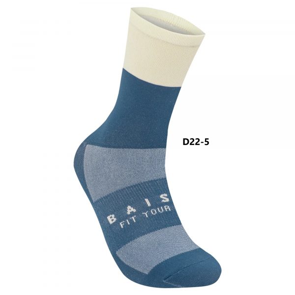 Vớ xe đạp Baisky Sport Socks, freesize, màu Compared Blue - Ảnh 1
