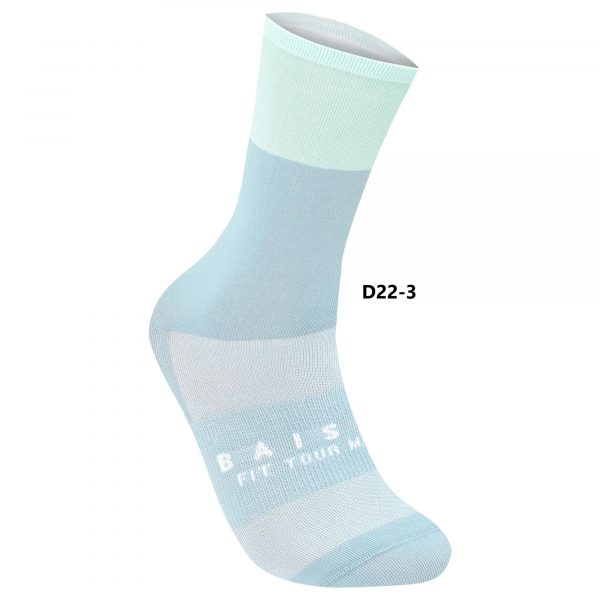 Vớ xe đạp Baisky Sport Socks, freesize, màu Compared fog gray - Ảnh 1