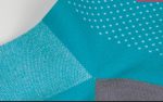 Vớ xe đạp Baisky Sport Socks, freesize, màu Tuquoise/Gray - Ảnh 7