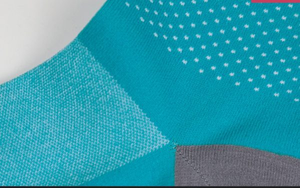 Vớ xe đạp Baisky Sport Socks, freesize, màu Tuquoise/Gray - Ảnh 7
