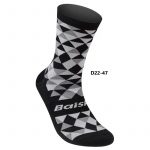 Vớ xe đạp Baisky Sport Socks, freesize, màu Black/White