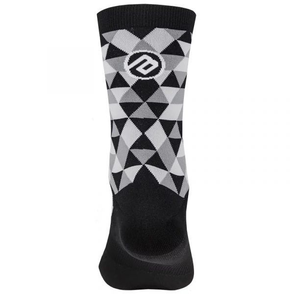 Vớ xe đạp Baisky Sport Socks, freesize, màu Black/White - Ảnh 3