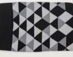 Vớ xe đạp Baisky Sport Socks, freesize, màu Black/White - Ảnh 4