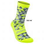Vớ xe đạp Baisky Sport Socks, freesize, màu Yellow/Gray